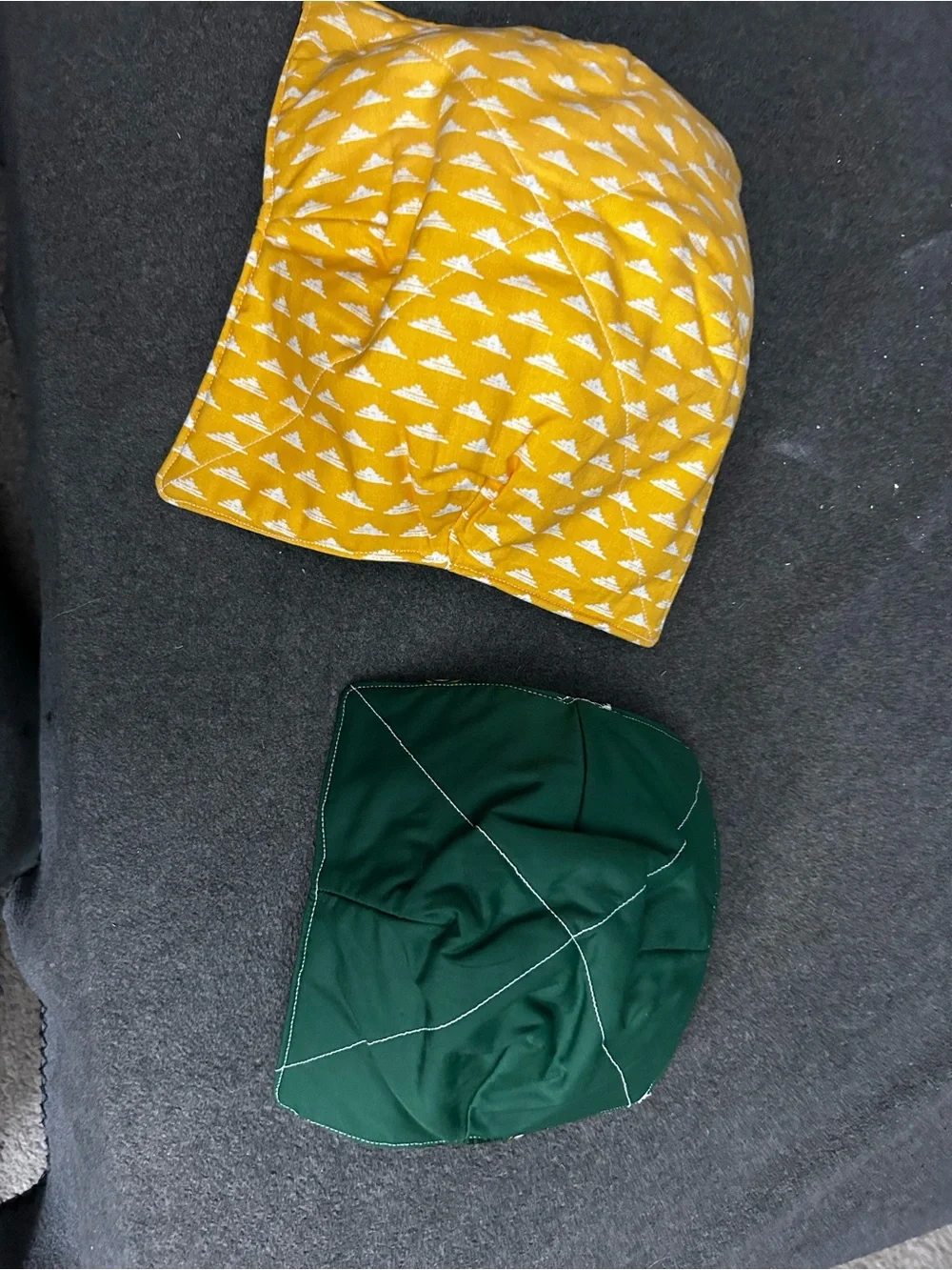 Green NFL Green Bay Packers bowl cozies Licensed Team Print. Lot of 2
